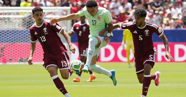Cá cược thể thao uy tín: Thụy Sĩ bị Qatar cầm hòa phút bù giờ ở World Cup 2026 - hình ảnh - vnhi88.vip Cá cược thể thao uy tín: Thụy Sĩ bị Qatar cầm hòa phút bù giờ ở World Cup 2026 - hình ảnh - vnhi88.vip
