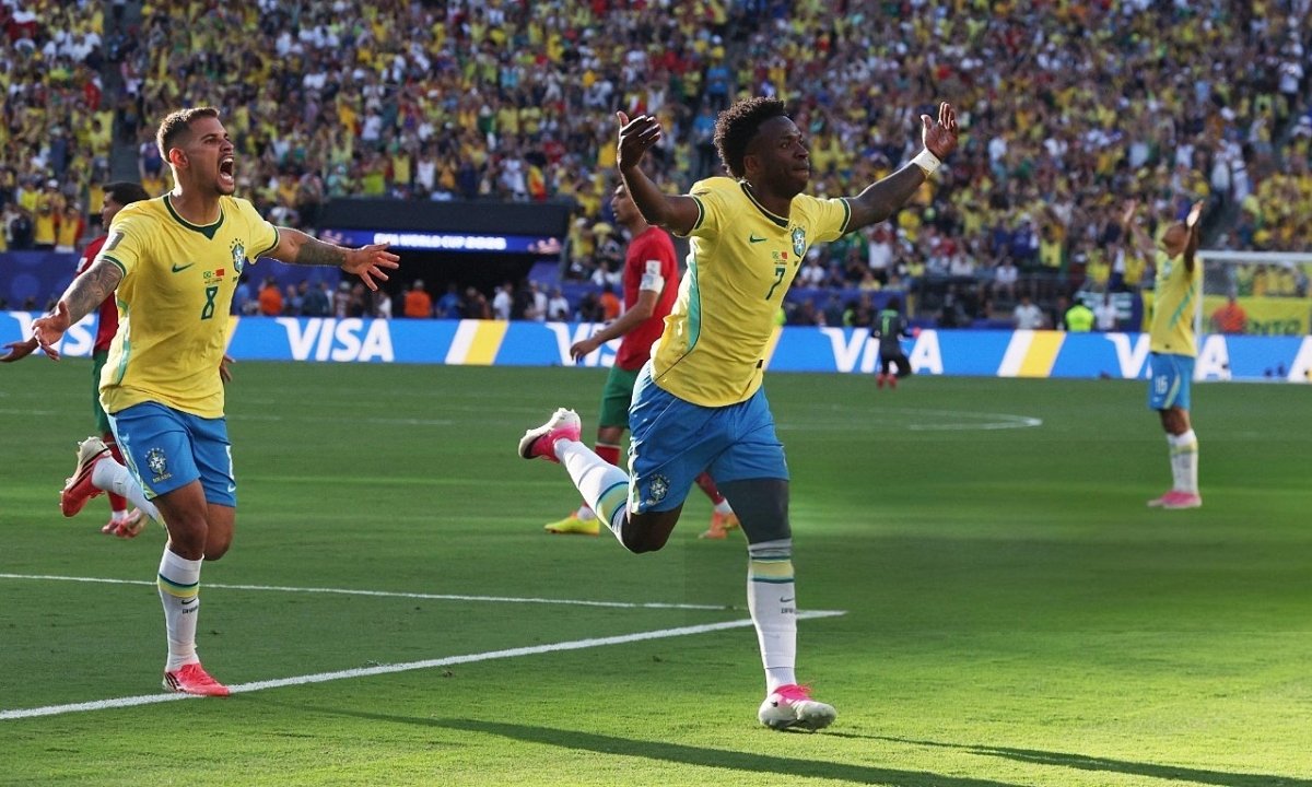 Brazil hòa Morocco ở trận ra quân World Cup: Vinicius Junior tỏa sáng nhưng Selecao không thắng - hình ảnh - vnhi88.vip