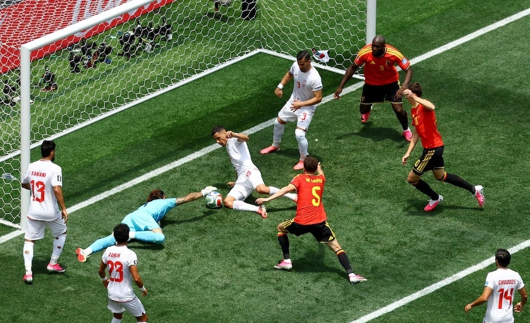 Pha cứu thua xuất thần giúp Iran cầm hòa Bỉ tại World Cup 2026 - hình ảnh - vnhi88.vip Pha cứu thua xuất thần giúp Iran cầm hòa Bỉ tại World Cup 2026 - hình ảnh - vnhi88.vip