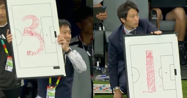Chiến thuật lạ của Nhật Bản tại World Cup 2026: HLV Moriyasu dùng bảng số khổng lồ để truyền tín hiệu - hình ảnh - vnhi88.vip