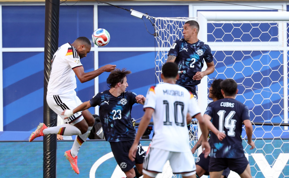 Hi88 cược thể thao: VAR gây tranh cãi, Đức gục ngã trước Paraguay tại World Cup 2026 - hình ảnh - vnhi88.vip Hi88 cược thể thao: VAR gây tranh cãi, Đức gục ngã trước Paraguay tại World Cup 2026 - hình ảnh - vnhi88.vip