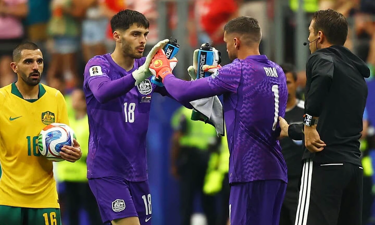Thay thủ môn trước loạt luân lưu, Australia vẫn gục ngã trước Ai Cập tại World Cup 2026 - hình ảnh - vnhi88.vip